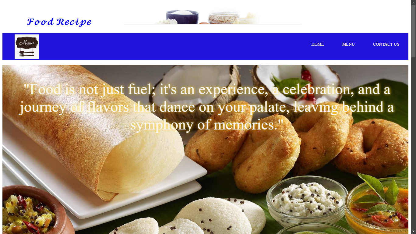 Food Recipe